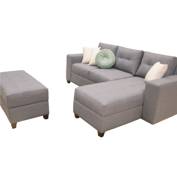 JUEGO DE MUEBLES SECCIONAL EN L