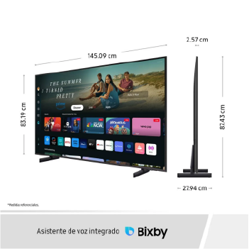 TELEVISOR SAMSUNG 65" UN65CU800GXPE - Imagen 6